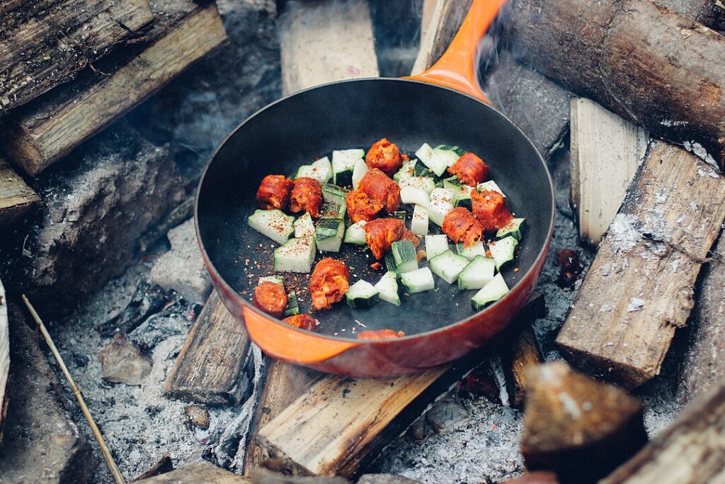 leaving food in campground
