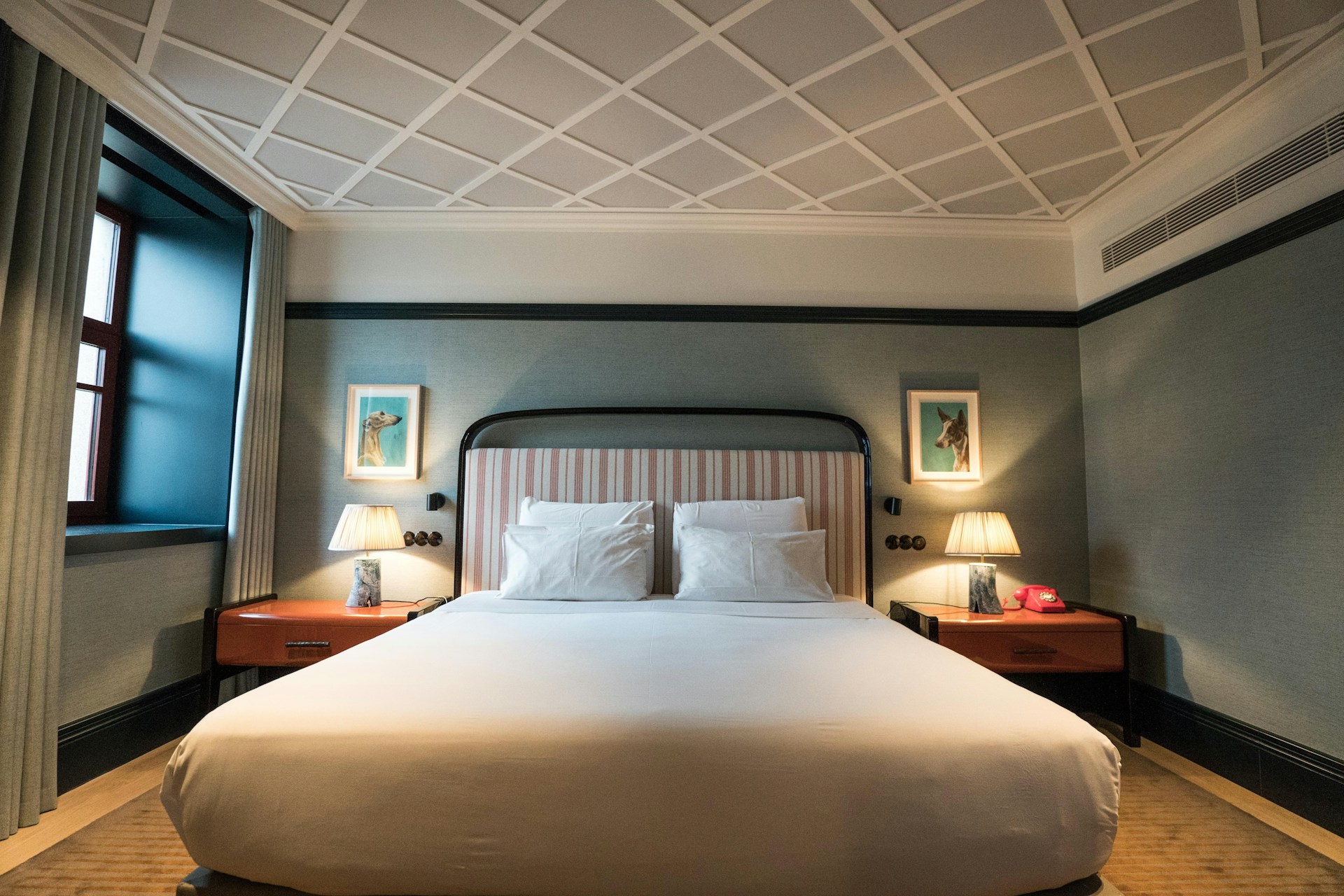 Comfortable bedding room