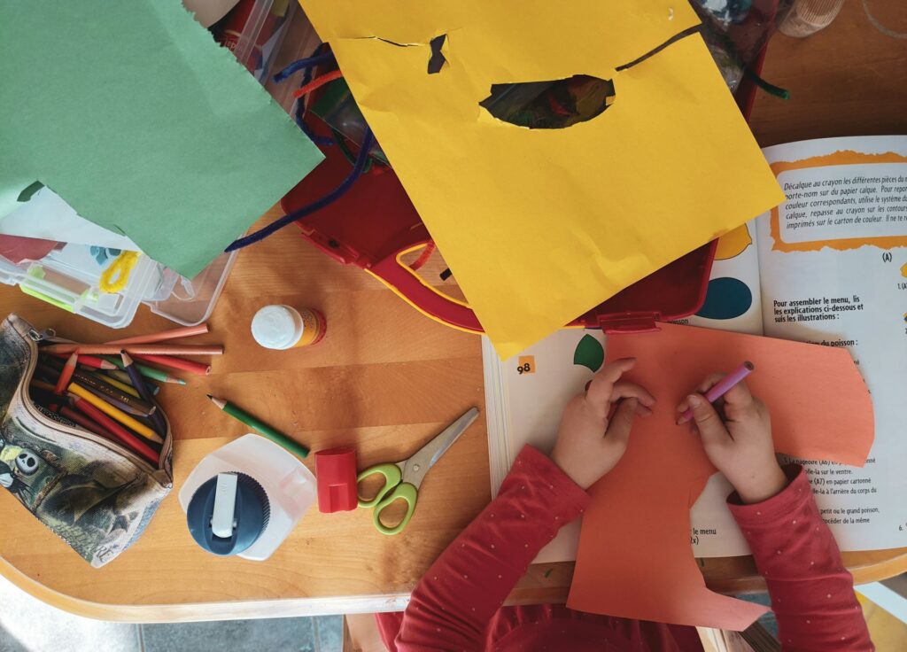 Boredom and creativity kids craft